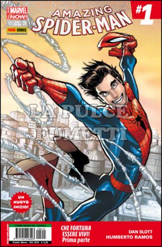 UOMO RAGNO #   615 - AMAZING SPIDER-MAN 1 - COVER A - ALL-NEW MARVEL NOW!